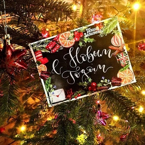 Конфеты шоколадные на Новый год "Ассорти" 0,22 кг (12 шт.) 