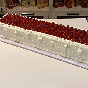 Торт Свадебный прямоугольный длинный