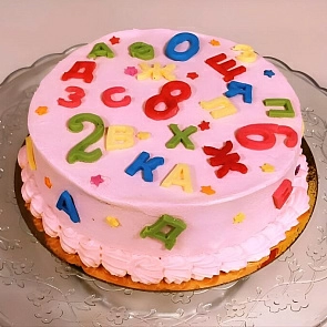 Торт "День знаний"