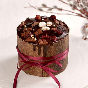 Кулич Пасхальный Шоколадный 0,42 кг 