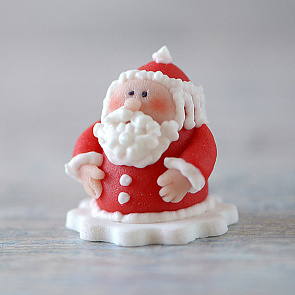 Сахарное украшение "Дед Мороз 2017" 0,03 кг 