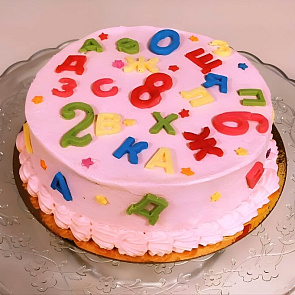 Торт "День знаний"